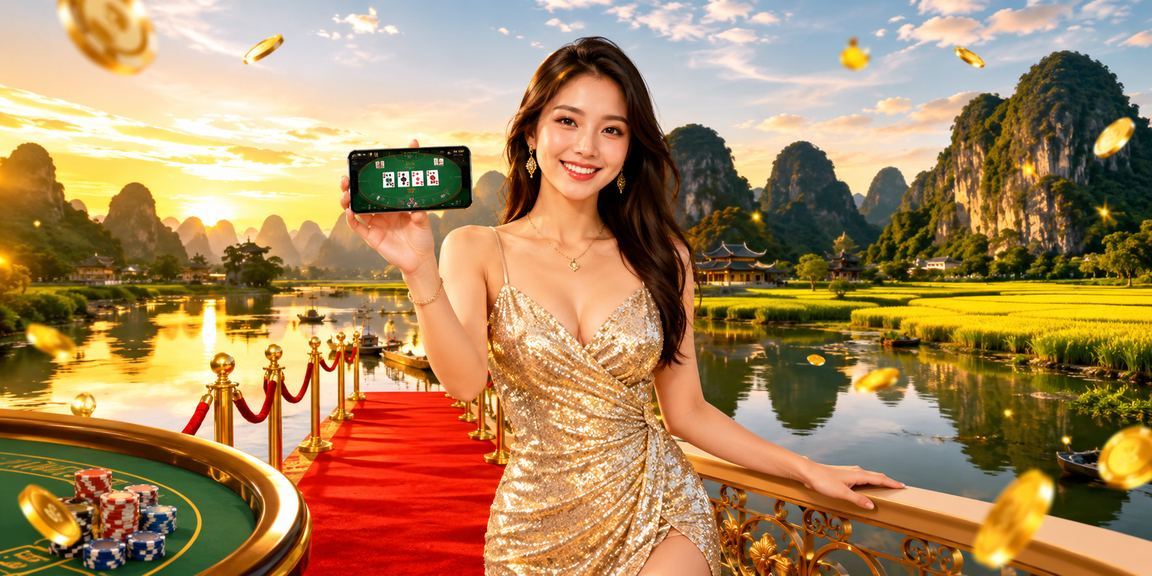 Người dùng xem baccarat trên điện thoại trong khung cảnh Ninh Bình